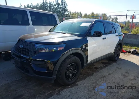 2020 Ford Police Interceptor из США, поврежденный, VIN 1FM5K8AB7LGA83500